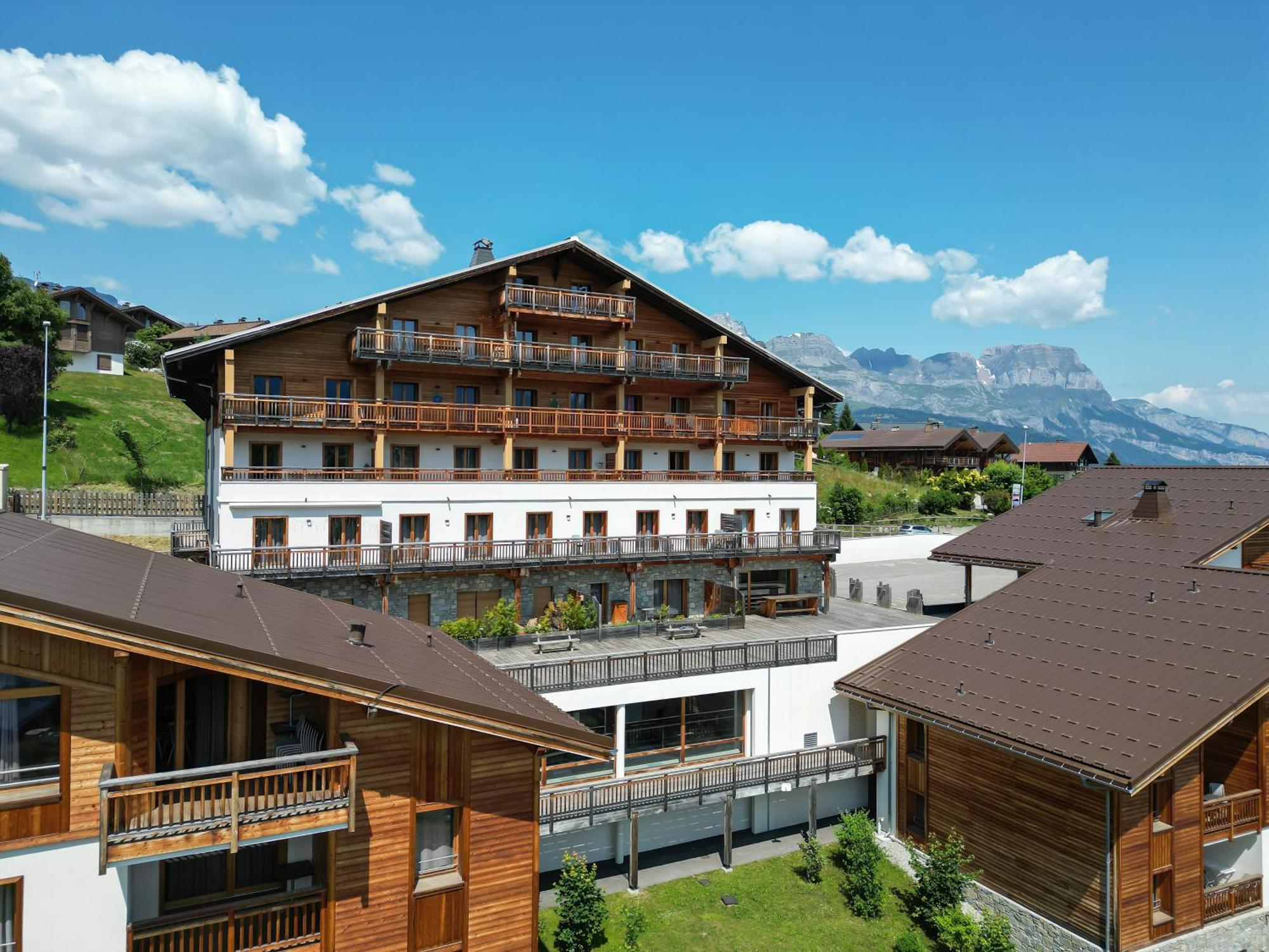 Апарт отель Terresens - Les Fermes Du Mont-Blanc Комблу Экстерьер фото